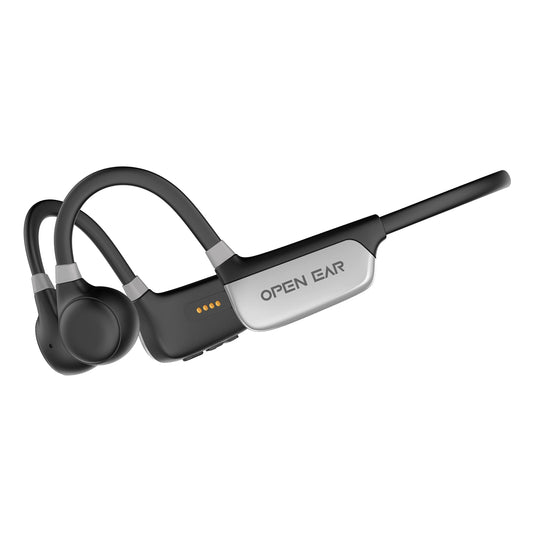 Sextet 8 - Waterproof Bone Conduction Headphones with 8GB Built in Memory, Bluetooth, Microphone and Voice Control