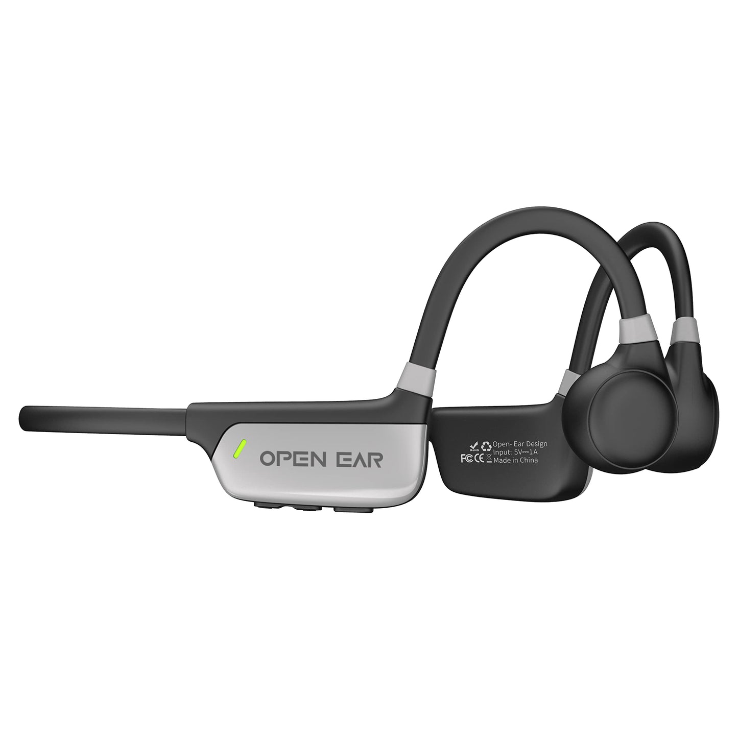 Sextet 8 - Waterproof Bone Conduction Headphones with 8GB Built in Memory, Bluetooth, Microphone and Voice Control