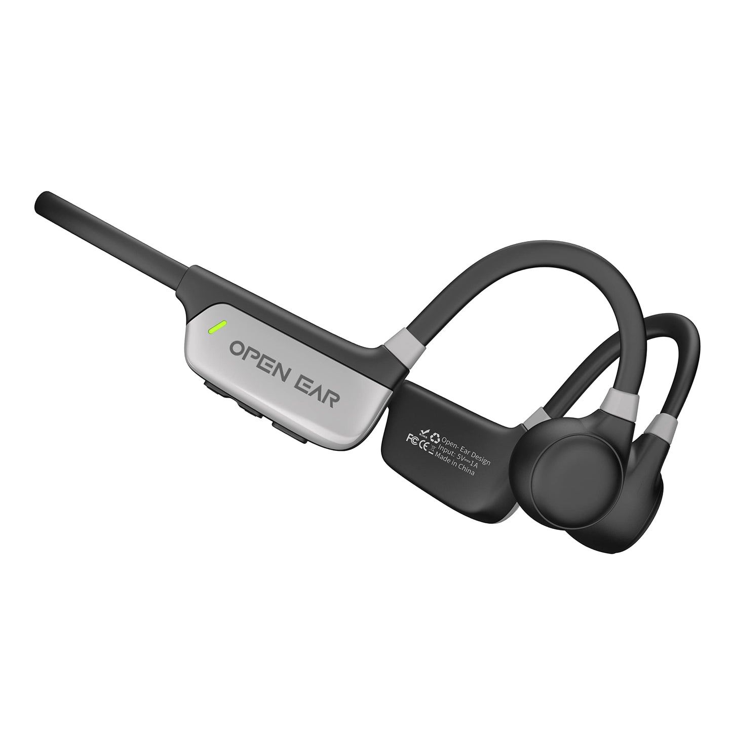 Sextet 8 - Waterproof Bone Conduction Headphones with 8GB Built in Memory, Bluetooth, Microphone and Voice Control